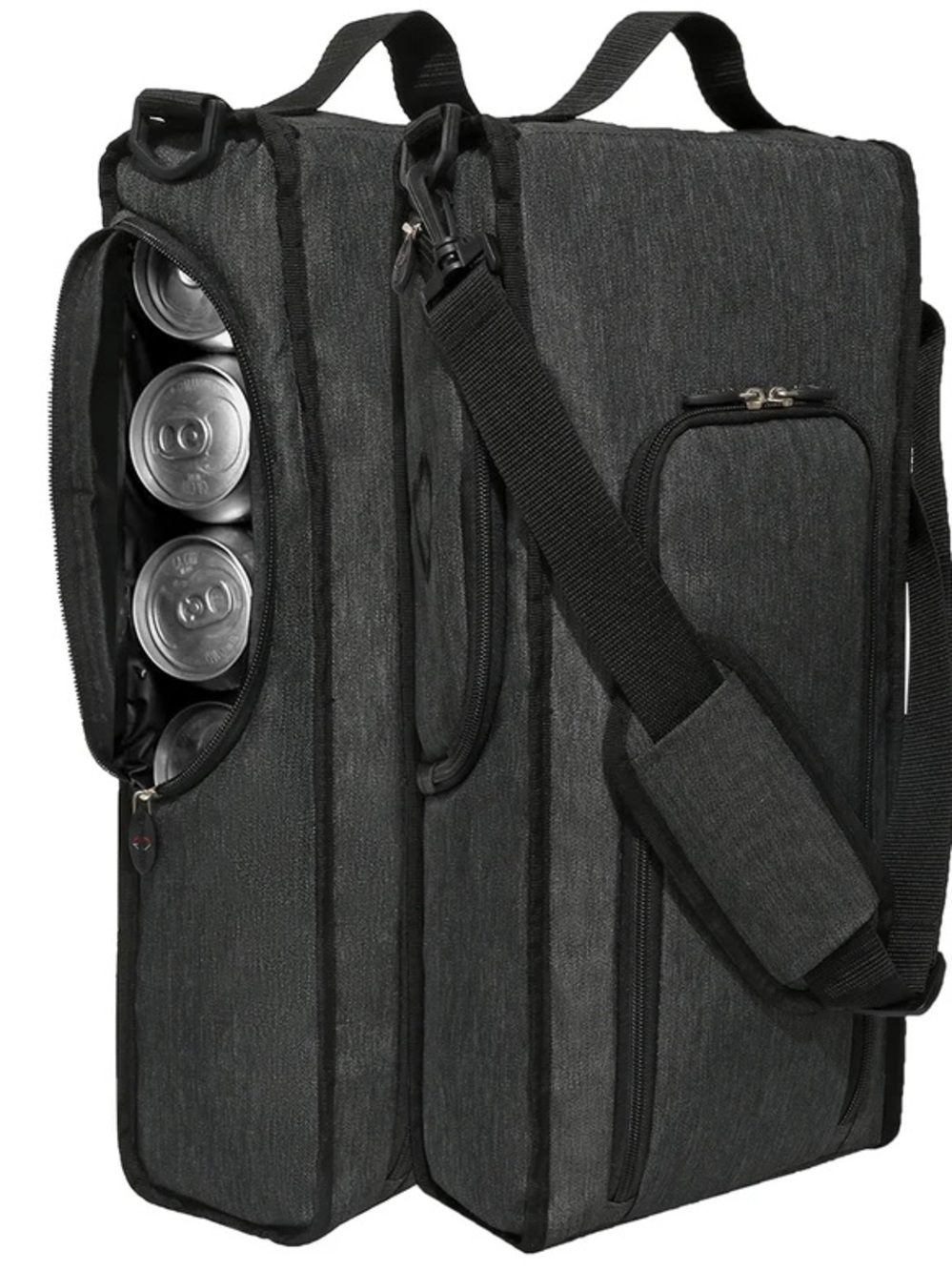 CaddyDaddy Golf Beverage Beer Drink Can Insulated Cooler Bag With Carry Strap